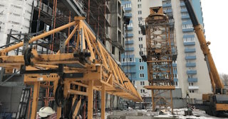 Демонтаж башенного крана в Дивногорске - услуги по демонтажу от Сварной-Двн от 1585 руб.